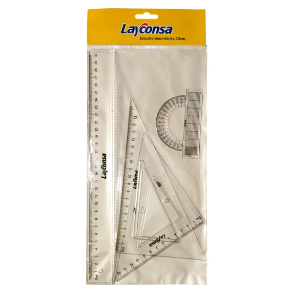 ESCUADRA PP 30 CM LAYCONSA